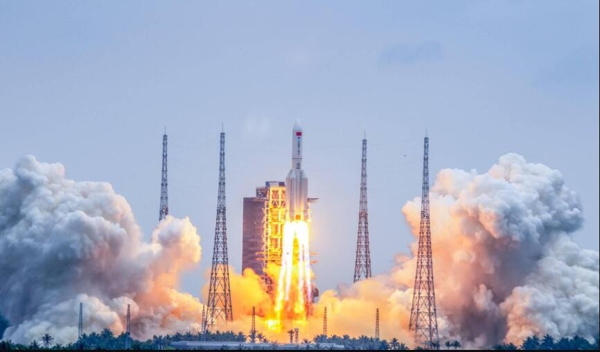中国发射“天和”空间站核心模块